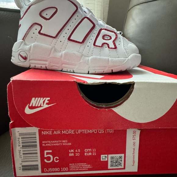 Toddlers NIKE UPTEMPO QS - Picture 6 of 6